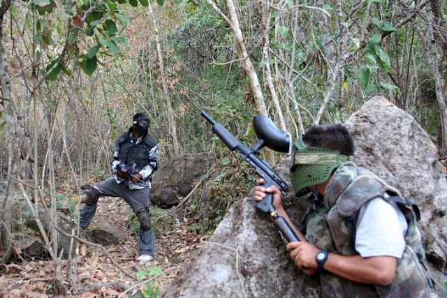 Batalla de paintball